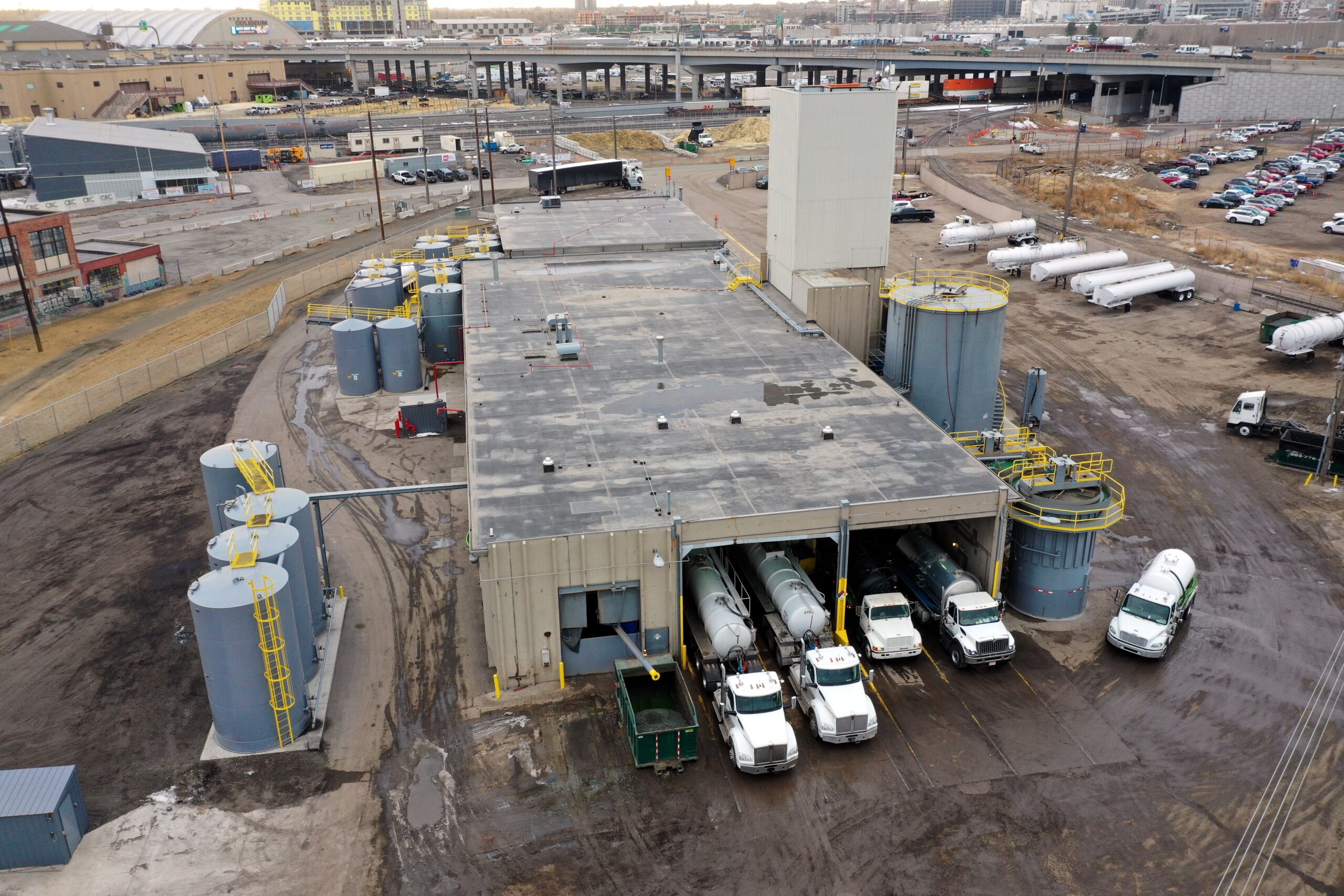 Aerial view of National Western Facility Aerial view of National Western Facility