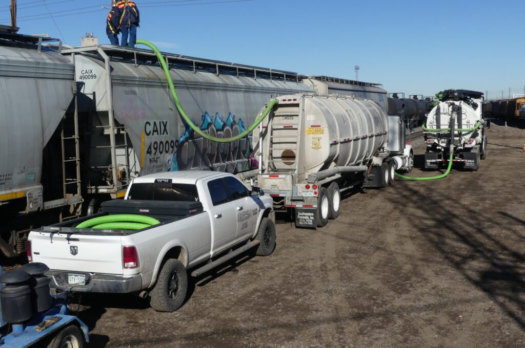 terminal transloading and distribution