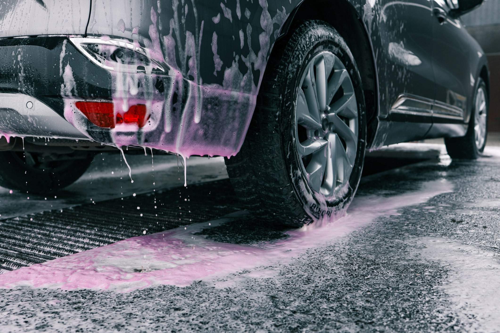 car wash drain